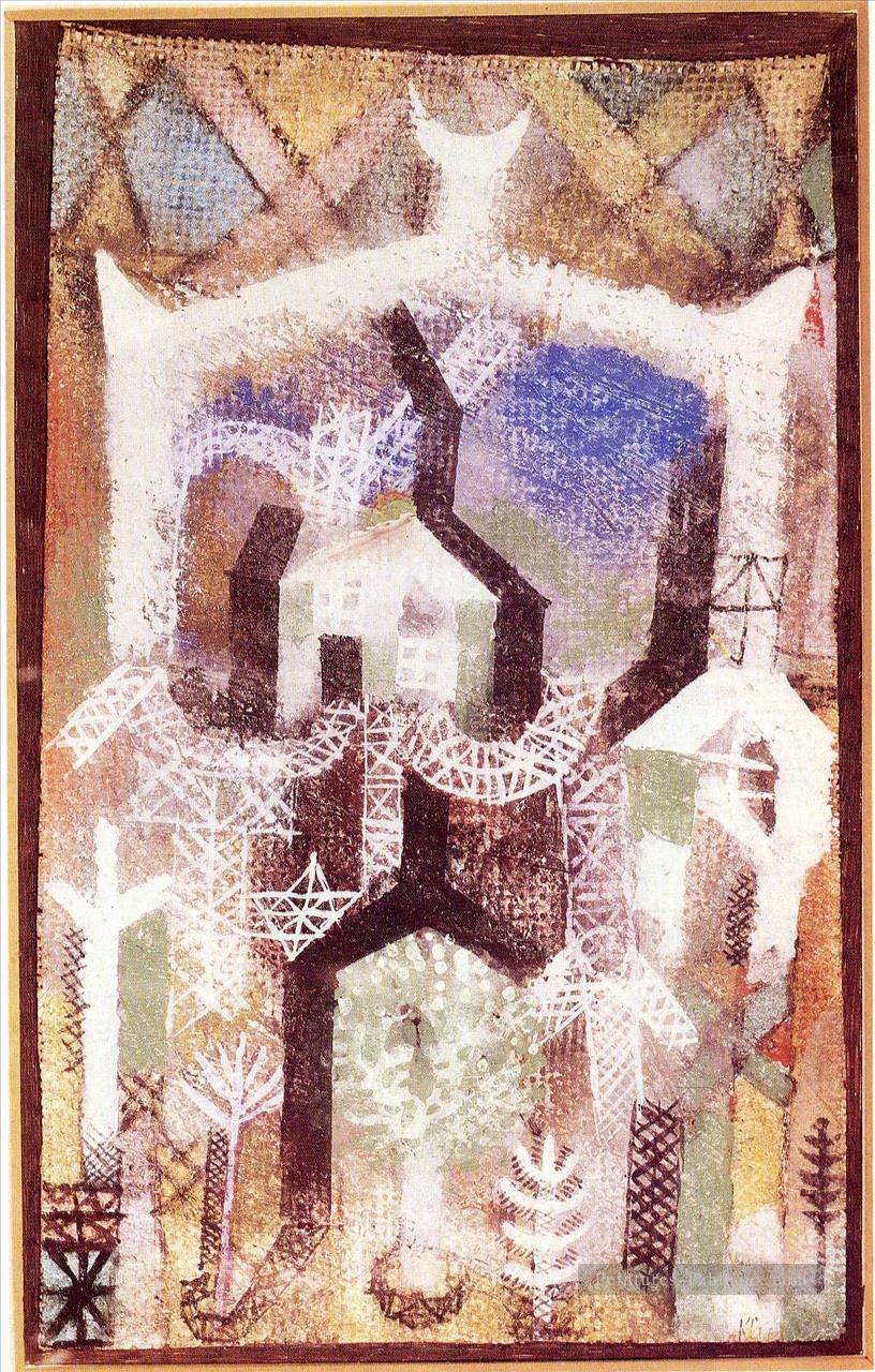 Maisons d’été Paul Klee Peintures à l'huile